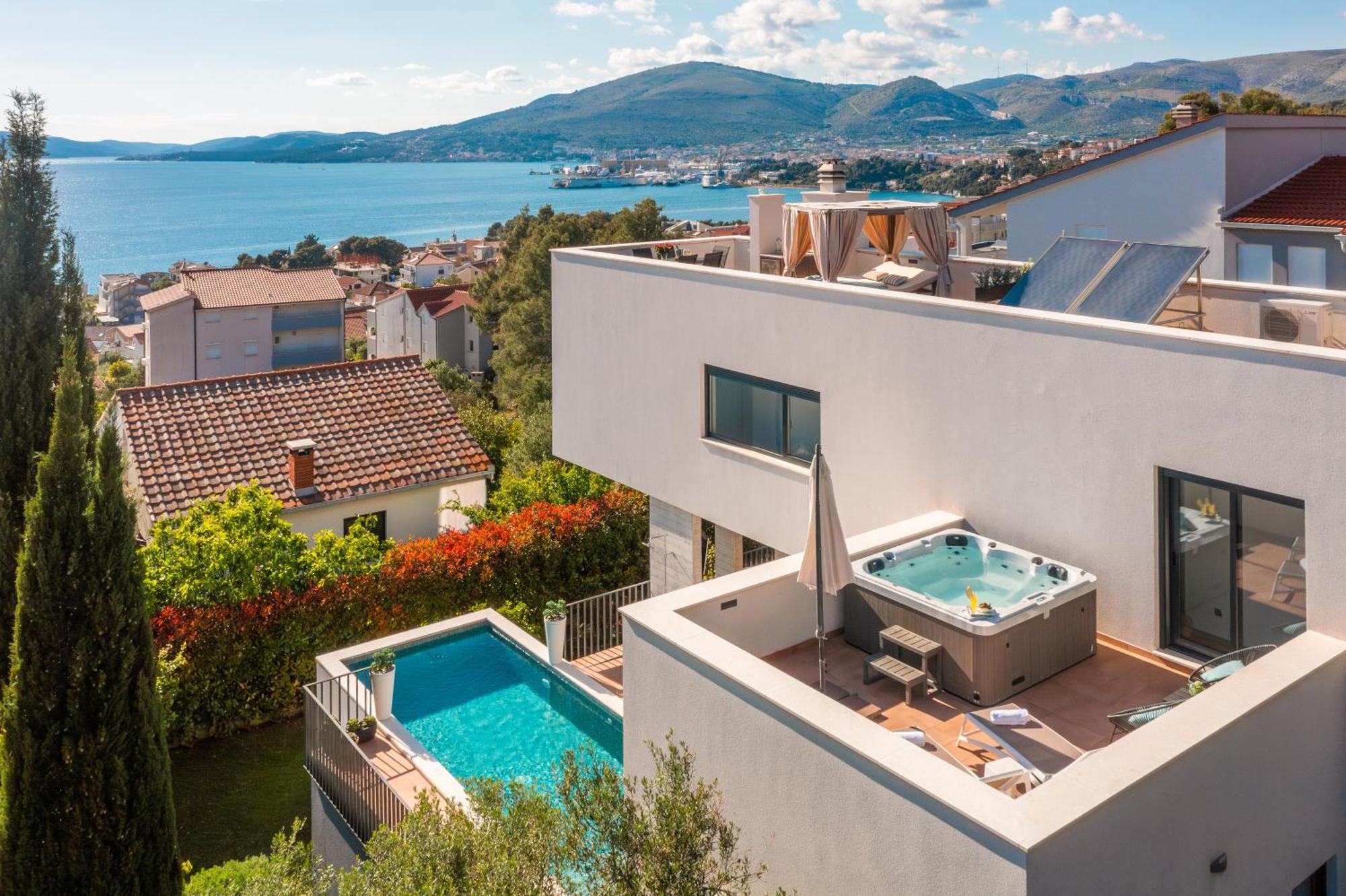 Villa Marulovo Hills Trogir Exteriör bild